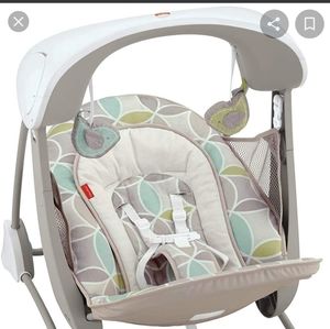 Take along baby swing